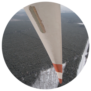 Damage analysis of rotor blades